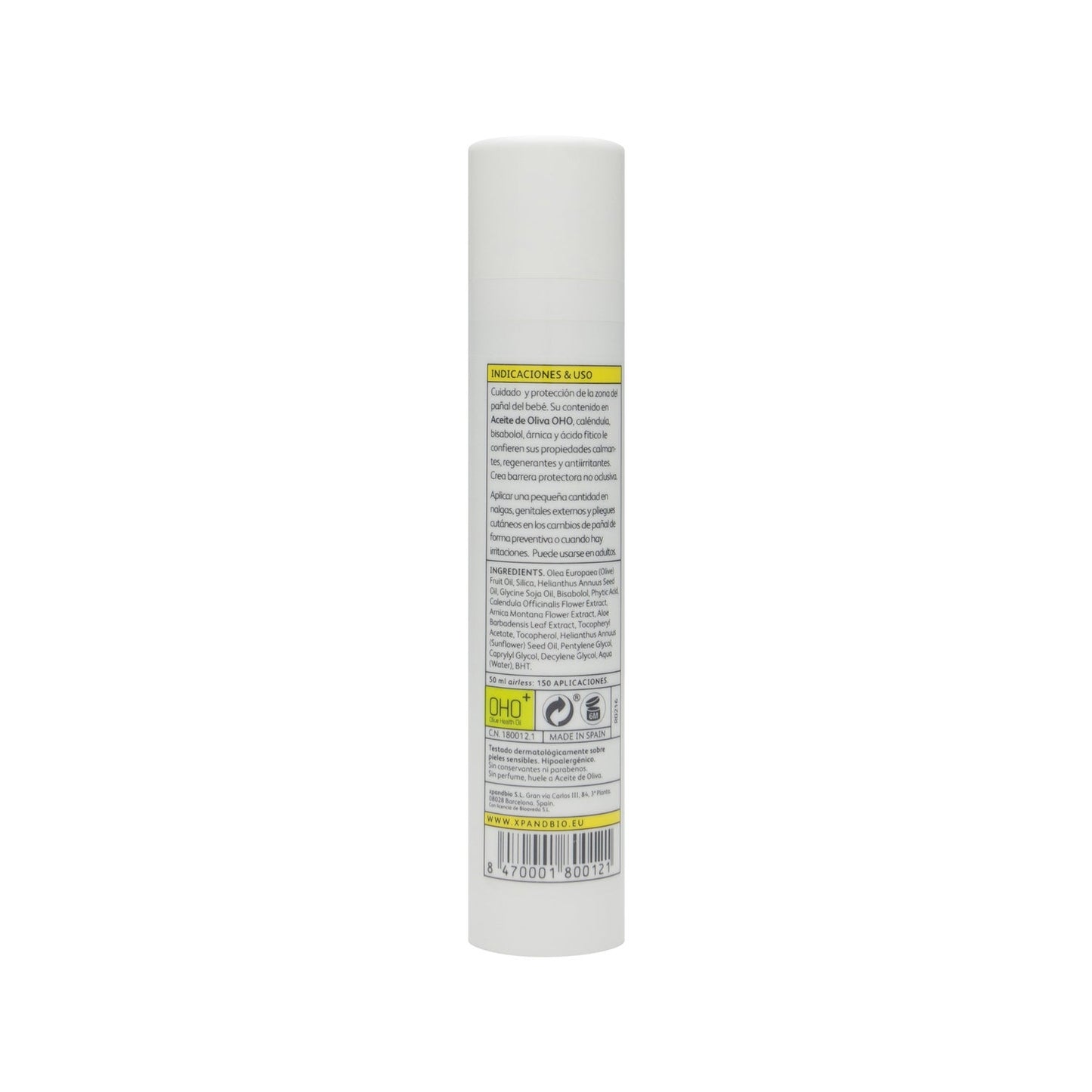 OHO Baby Care Bálsamo Oleo Protector Zona Pañal 50ml