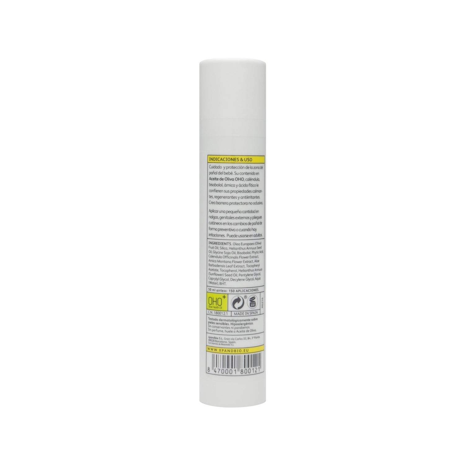 OHO Baby Care Bálsamo Oleo Protector Zona Pañal 50ml