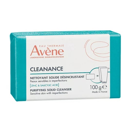 Avène Cleanance Pan Limpiador Sólido Desincrustante 100 gr