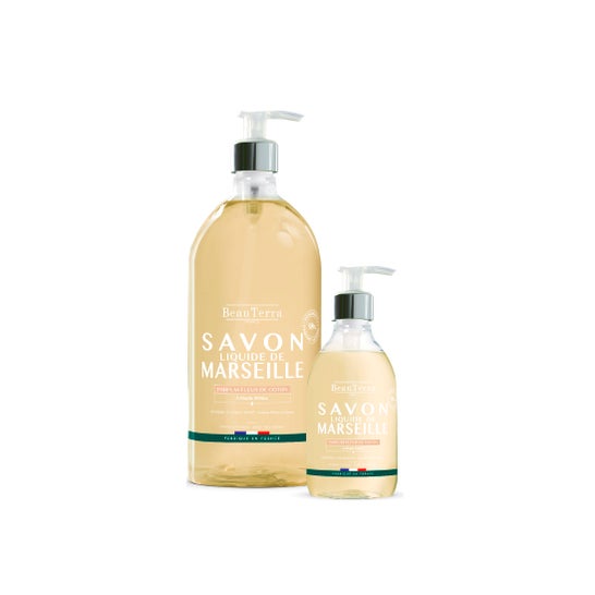 Beauterra Jabón de Marsella Flor de Algodón 300ml