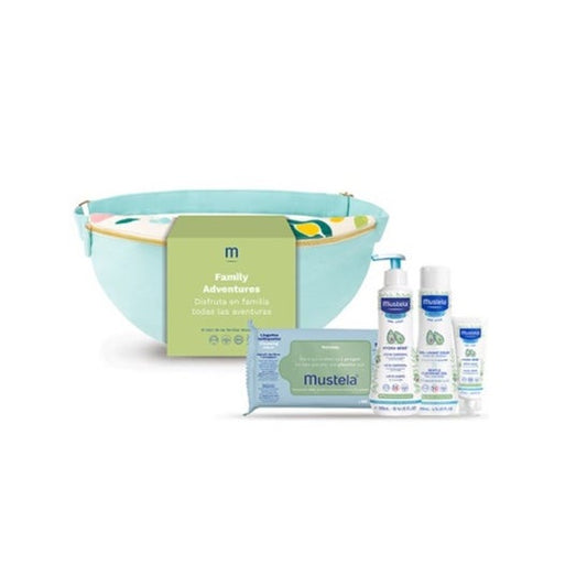 Mustela Kit Family Adventures Bandolera Azul