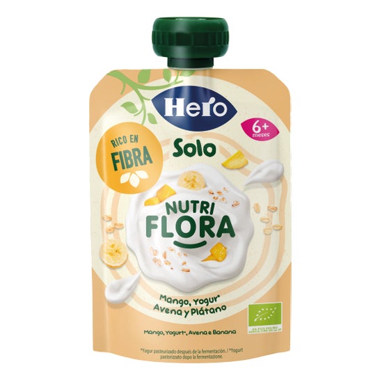 Hero Mango Plátano y Yogur 100g