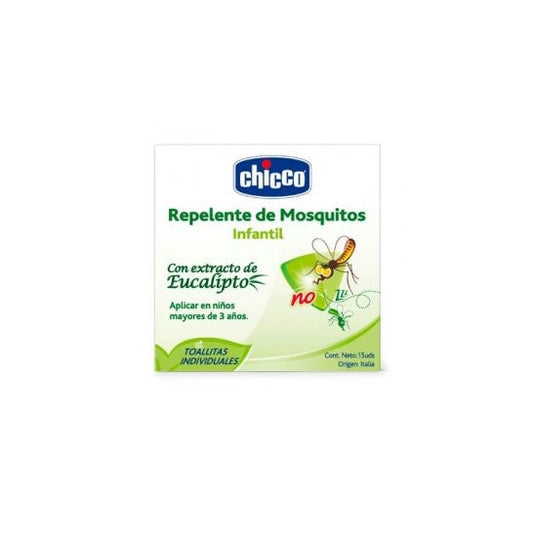 Chicco MosquiNo Toallitas Monouso 15uds