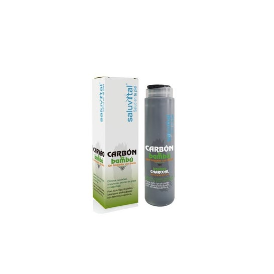 Saluvital Gel Rostro Bambú Carbón 200 ml
