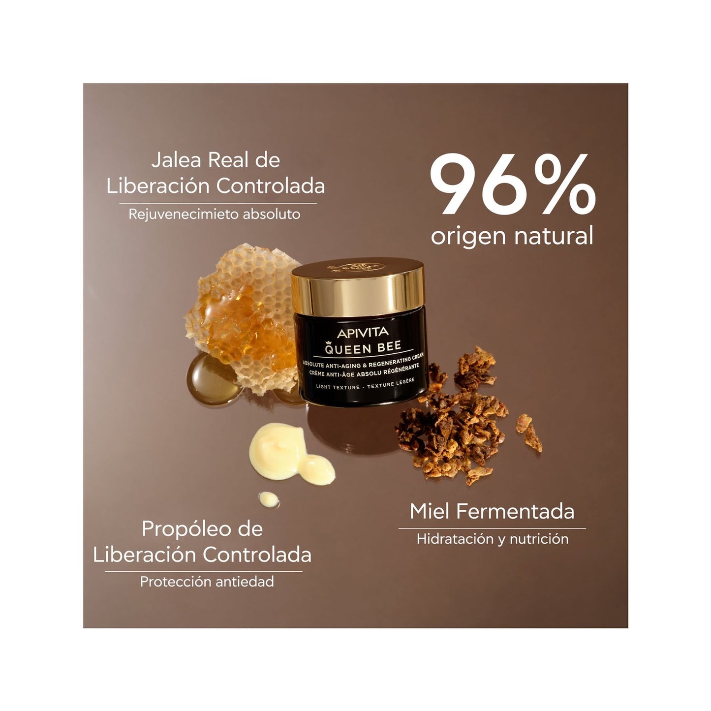 Apivita Queen Bee Crema Ligera 50ml