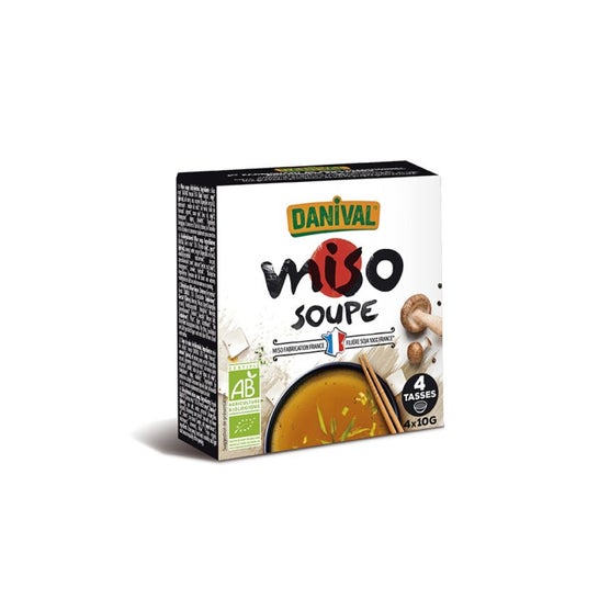 Danival Sopa de Miso Instantanea Bio 4 X10 g