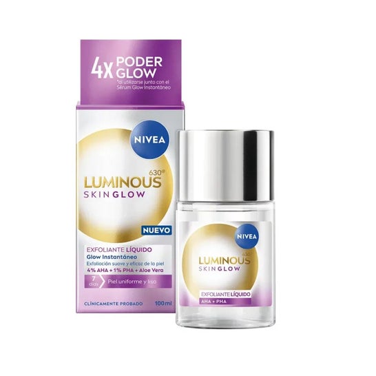 Nivea Luminous 630º Skin Glow Exfoliante Líquido 100 ml