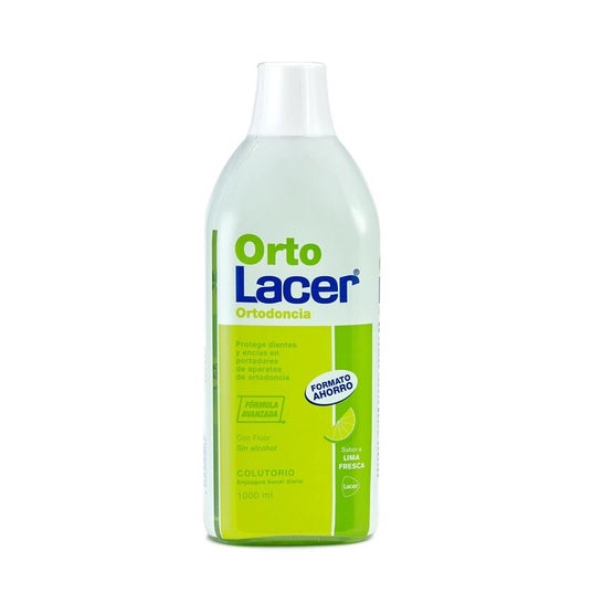 Lacer OrtoLacer Ortodoncia Colutorio Lima Fresca 1000ml