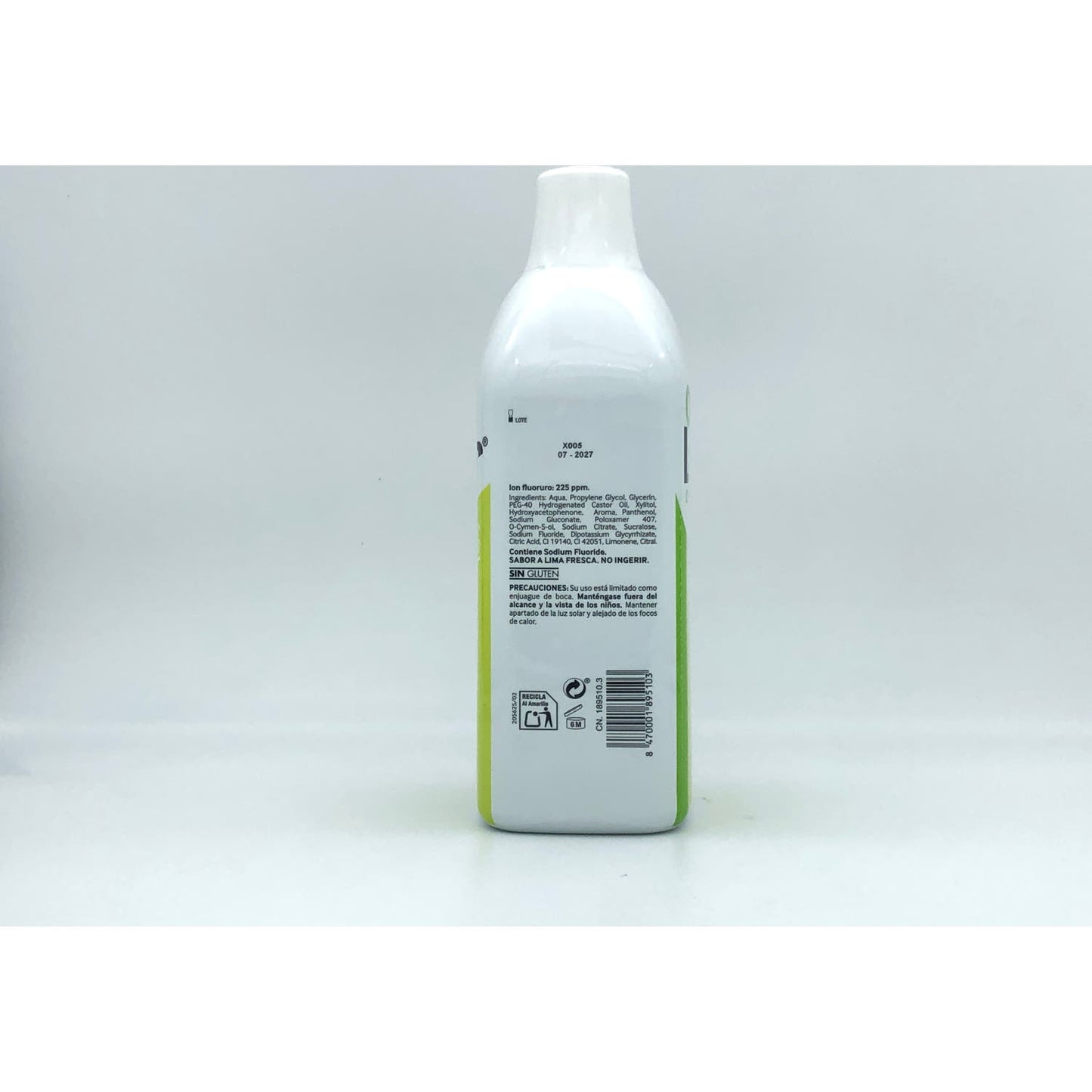 Lacer OrtoLacer Ortodoncia Colutorio Lima Fresca 1000ml