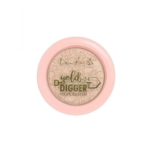 Lovely Gold Digger Highlighter Iluminador Polvo 1ud