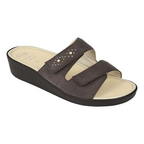 Scholl Mariele Mule Memory Cushion Ciruela Talla 40 1 Par