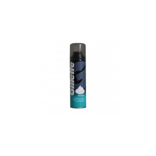 Gillette Espuma de afeitar clásica piel sensible 200 ml