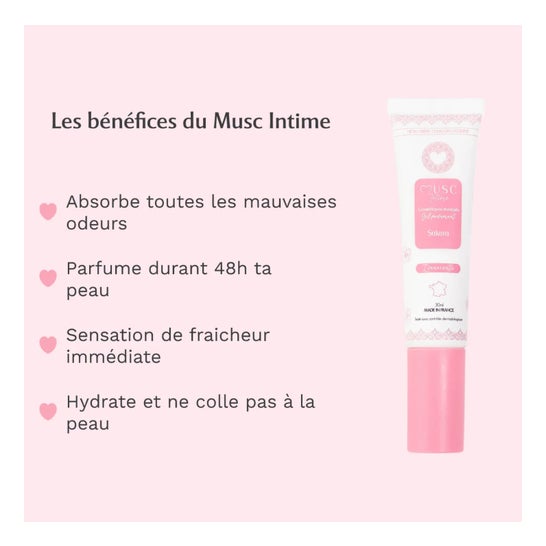 Musc Intime Gel Perfumante Íntimo Sakura 30ml