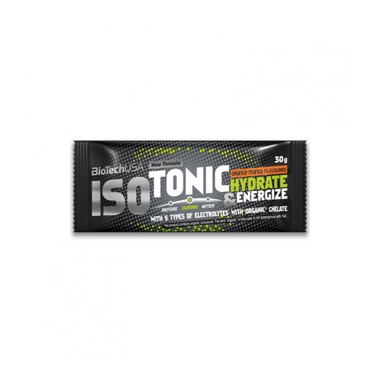 Biotech USA Isotonic Hydrate & Energize Naranja Mango 30g