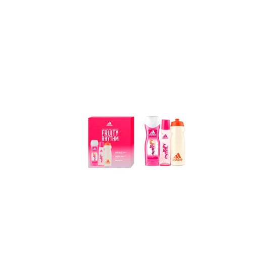 Adidas Fruity Rhythm Set Edt 75ml + Gel Ducha 75ml + Botella