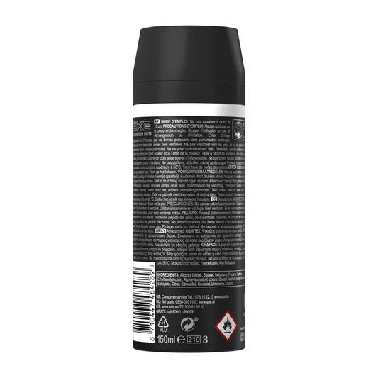 Axe Black Desodorante Spray 150ml