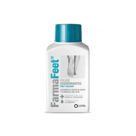 Farmafeet Polvos Desodorantes Pies 2x75ml