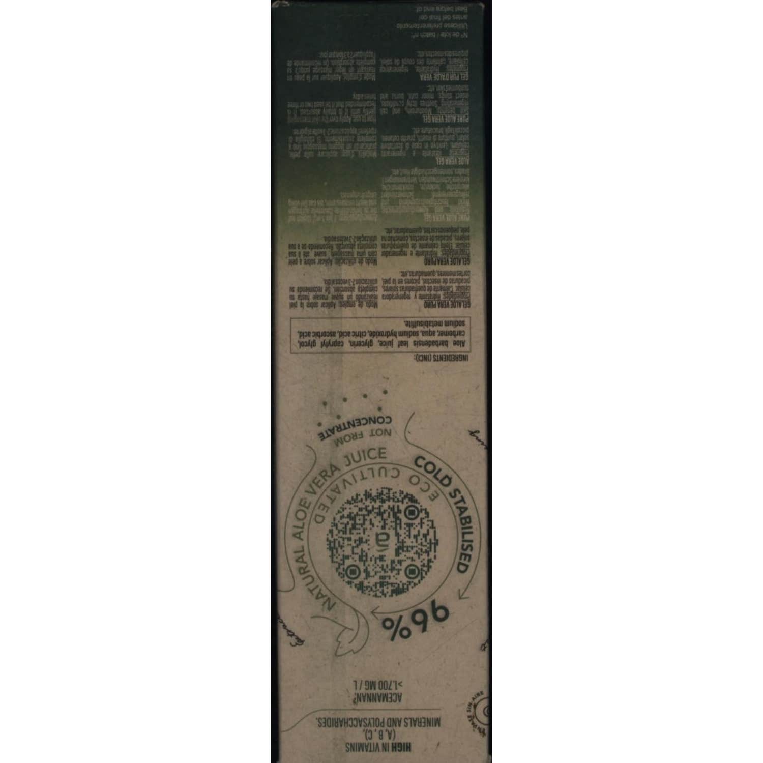 Atlantia gel de aloe 96% 200ml