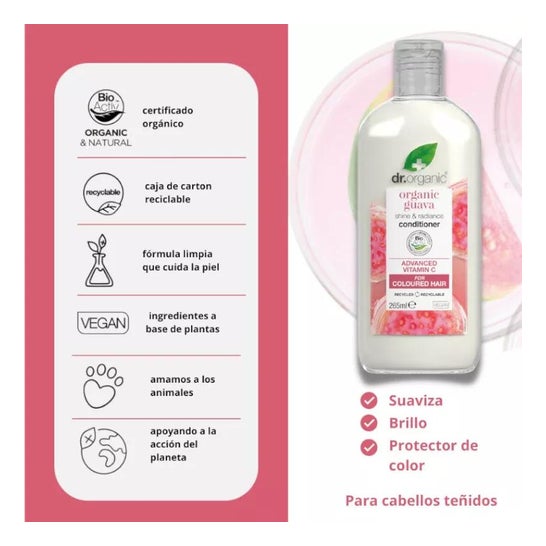 Dr. Organic guayaba Conditioner 265 ml