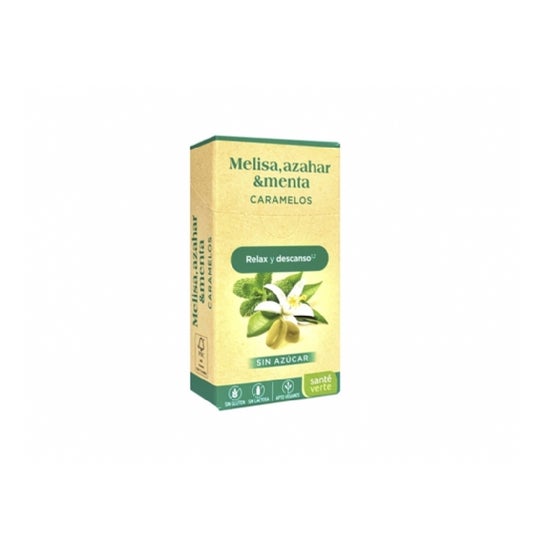 Santé Verte Caramelos Menta con Melisa y Azahar Bio 35g