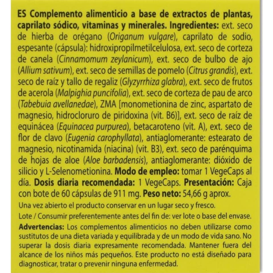 Vitobest Cándida Support 60caps