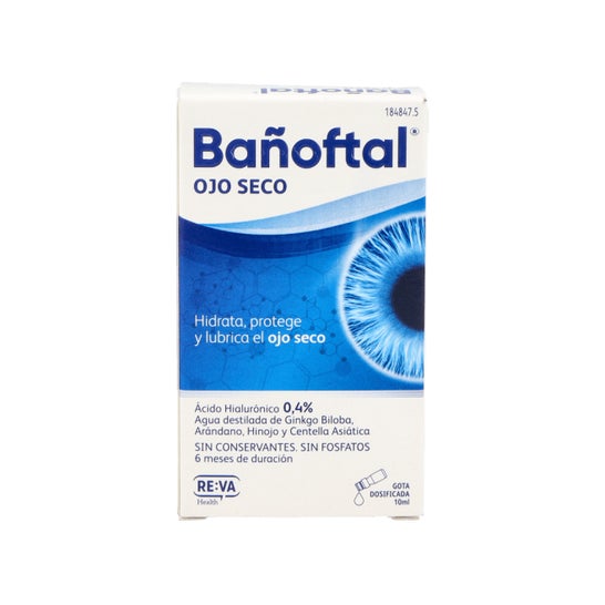 Bañoftal Multidosis Ojo Seco 0,4% 10ml