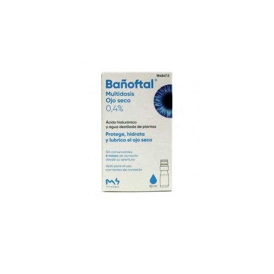 Bañoftal Multidosis Ojo Seco 0,4% 10ml