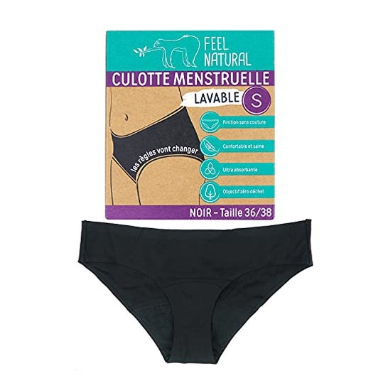 Feel Natural Bragas Menstruales Negro 1ud