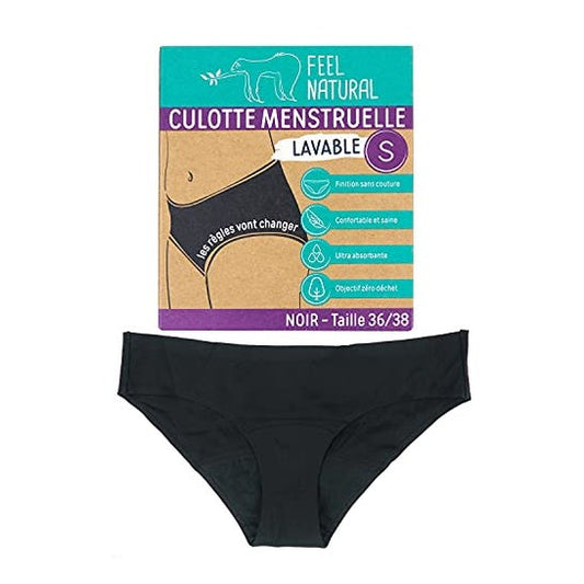 Feel Natural Bragas Menstruales Negro 1ud