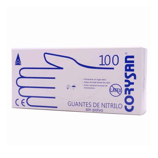 Corysan guante Nitrilo Talla Xp 100 uds
