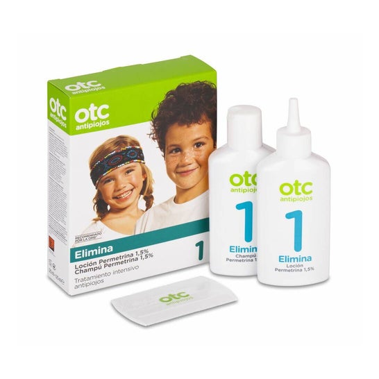 OTC antipiojos Tratamiento Intensivo Loción 100ml + 125ml