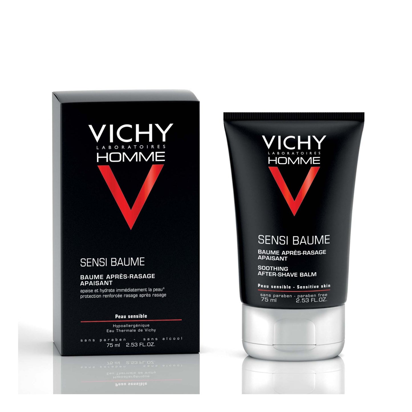Vichy Homme Sensi Baume Bálsamo Aftershave Calmante 75ml