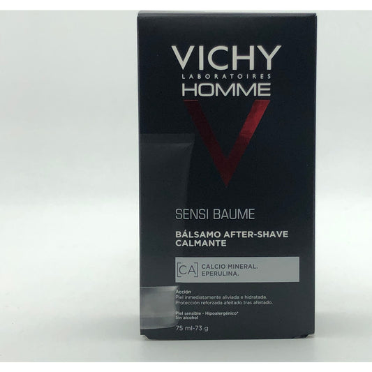 Vichy Homme Sensi Baume Bálsamo Aftershave Calmante 75ml
