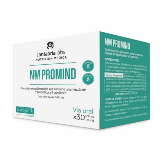 Nutrición Center Promind Probiótico 30uds