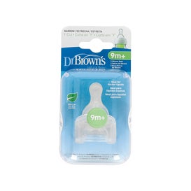 Dr Brown's Natural Flow tetina silicona boca y estándar 2uds