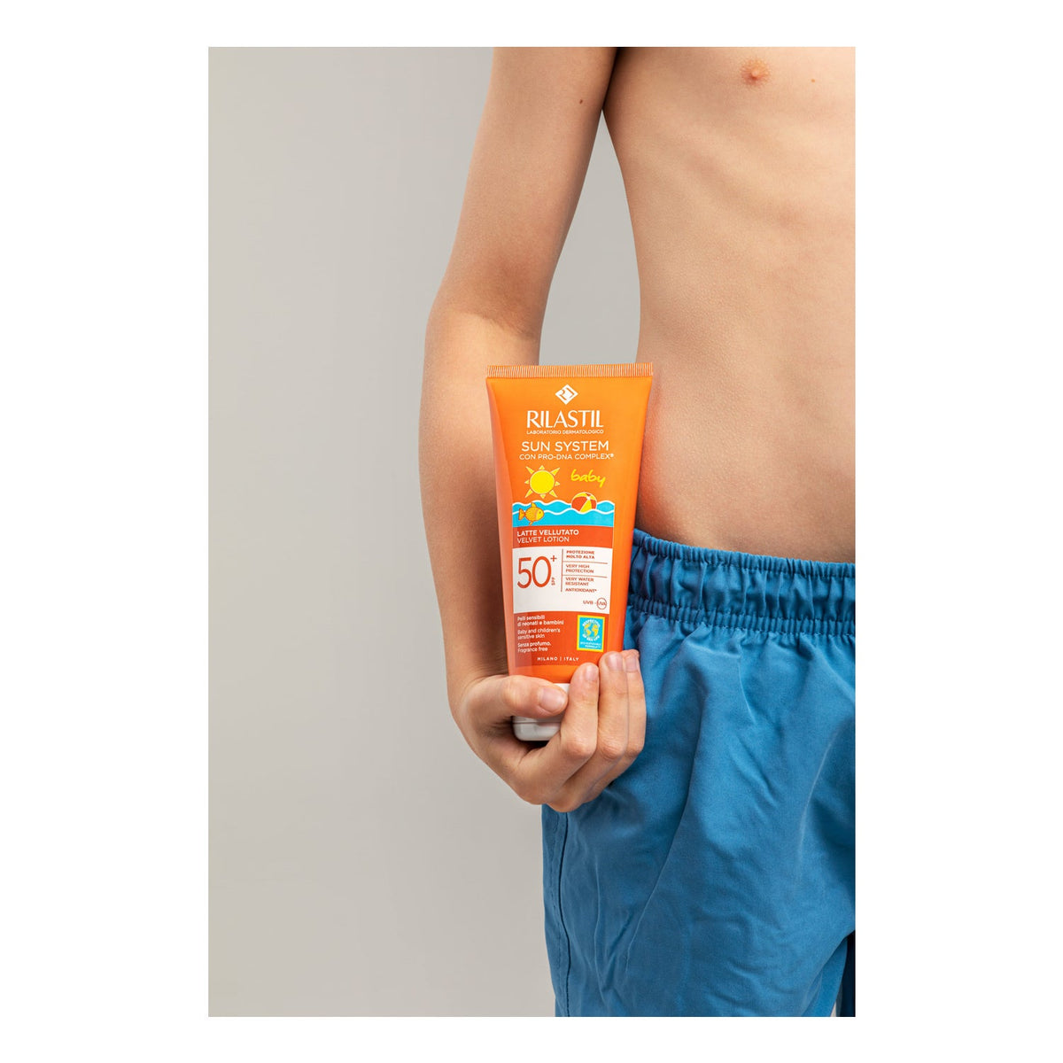 Rilastil Sun System Baby Leche Solar Corporal Velluto SPF50+ 200ml