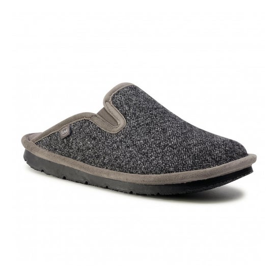 Scholl Pantufla Boris Gris Oscuro Talla 43 1 par