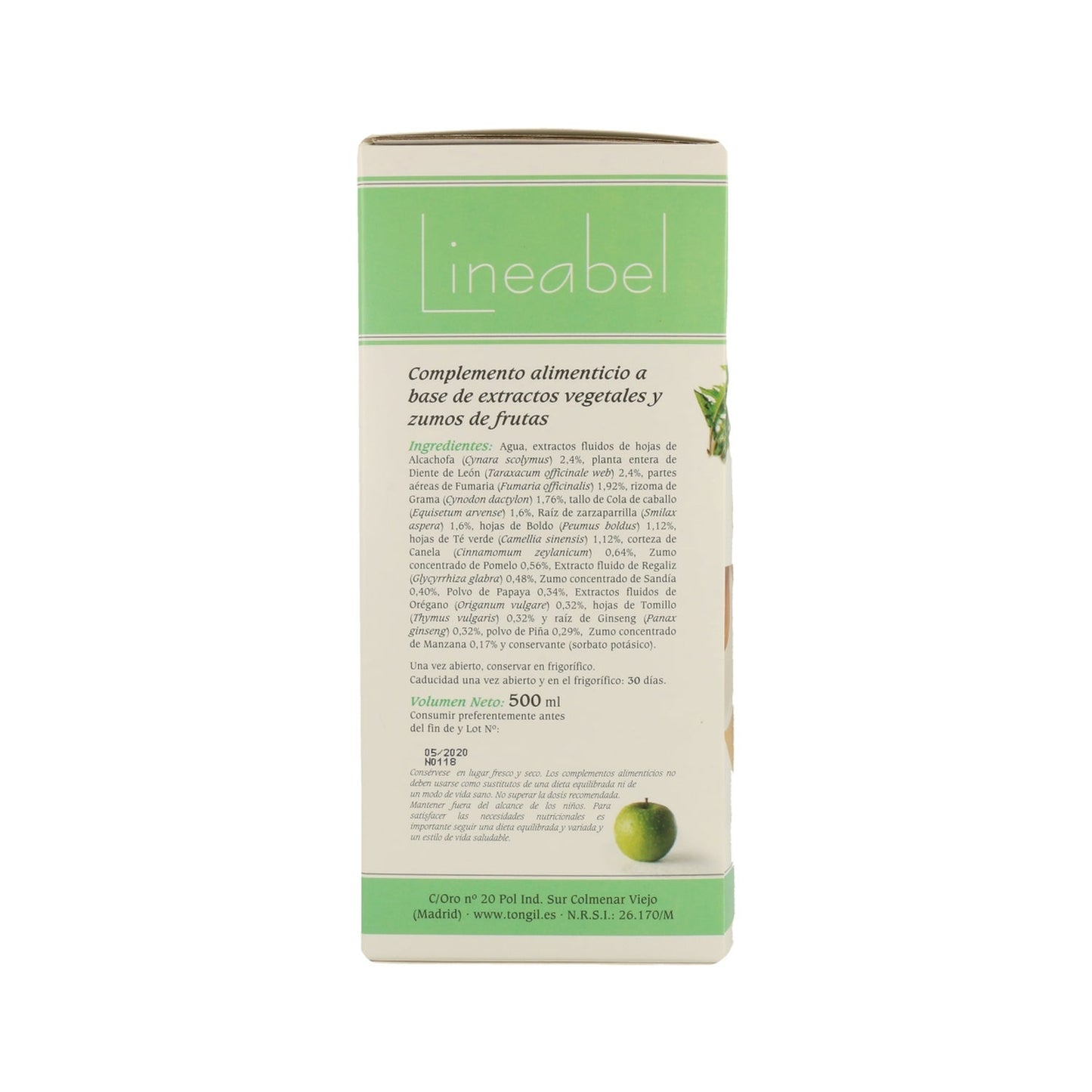 Tongil Aktidrenal Clásico 500ml