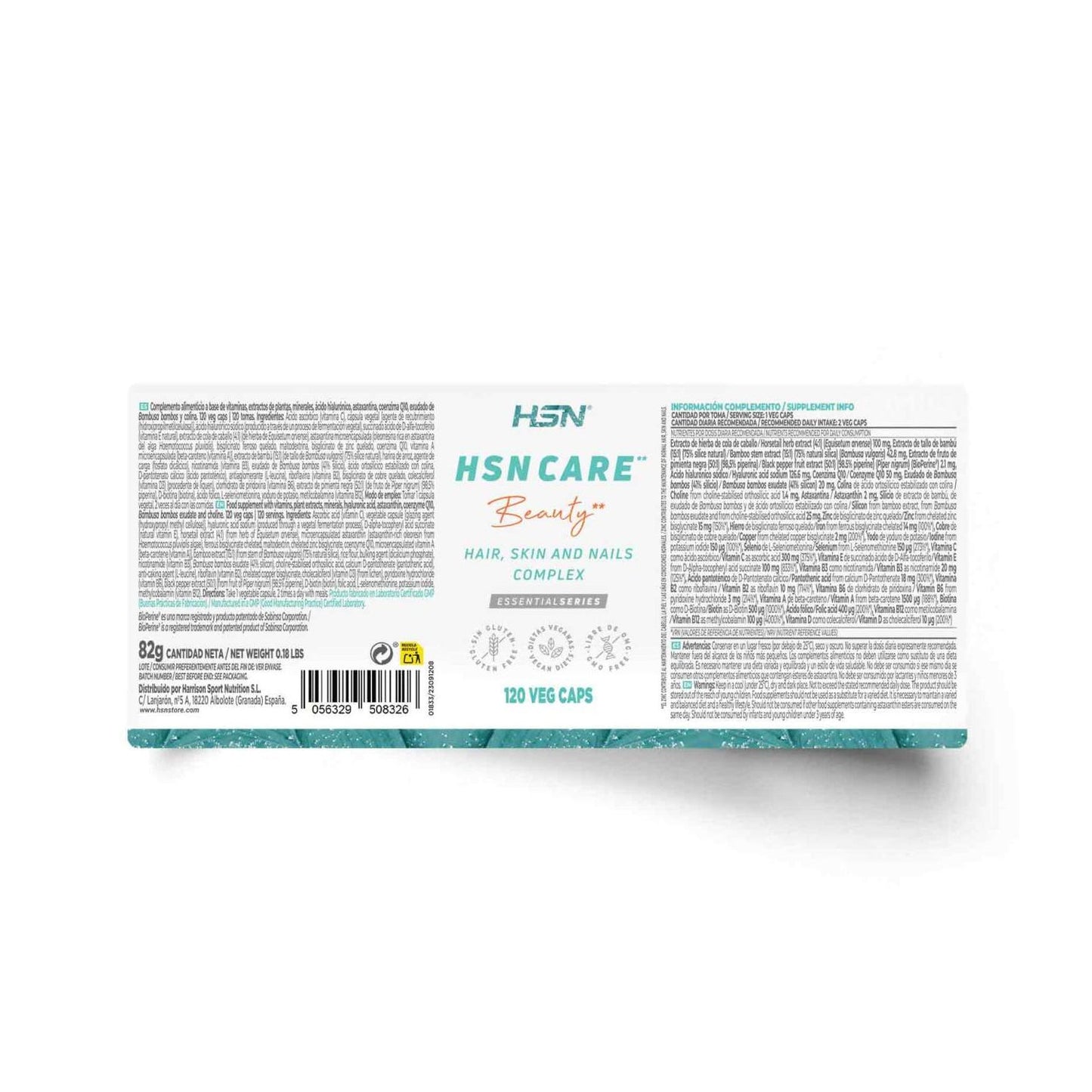 HSN HSNCare Cabello, Piel y Uñas 120vcaps