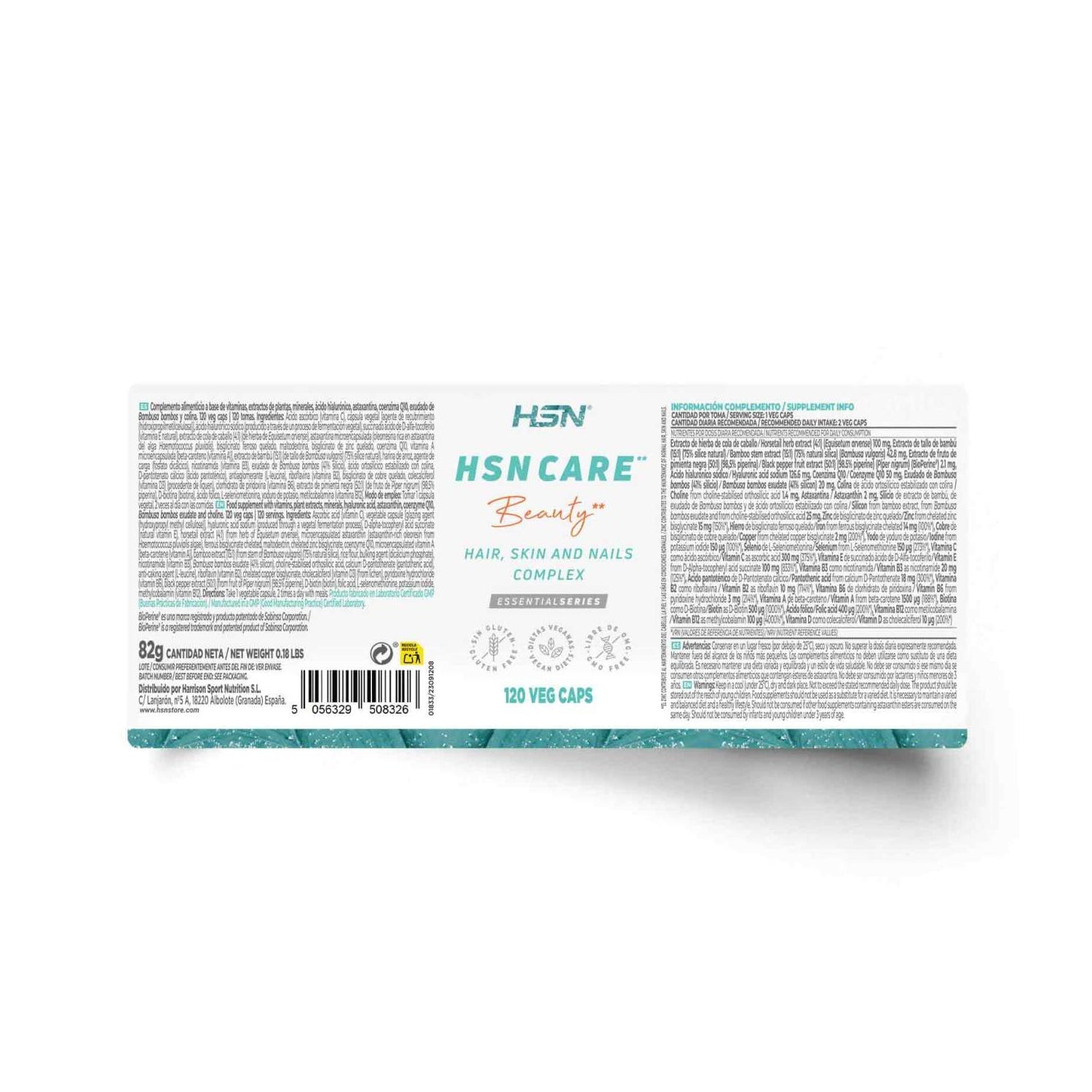 HSN HSNCare Cabello, Piel y Uñas 120vcaps