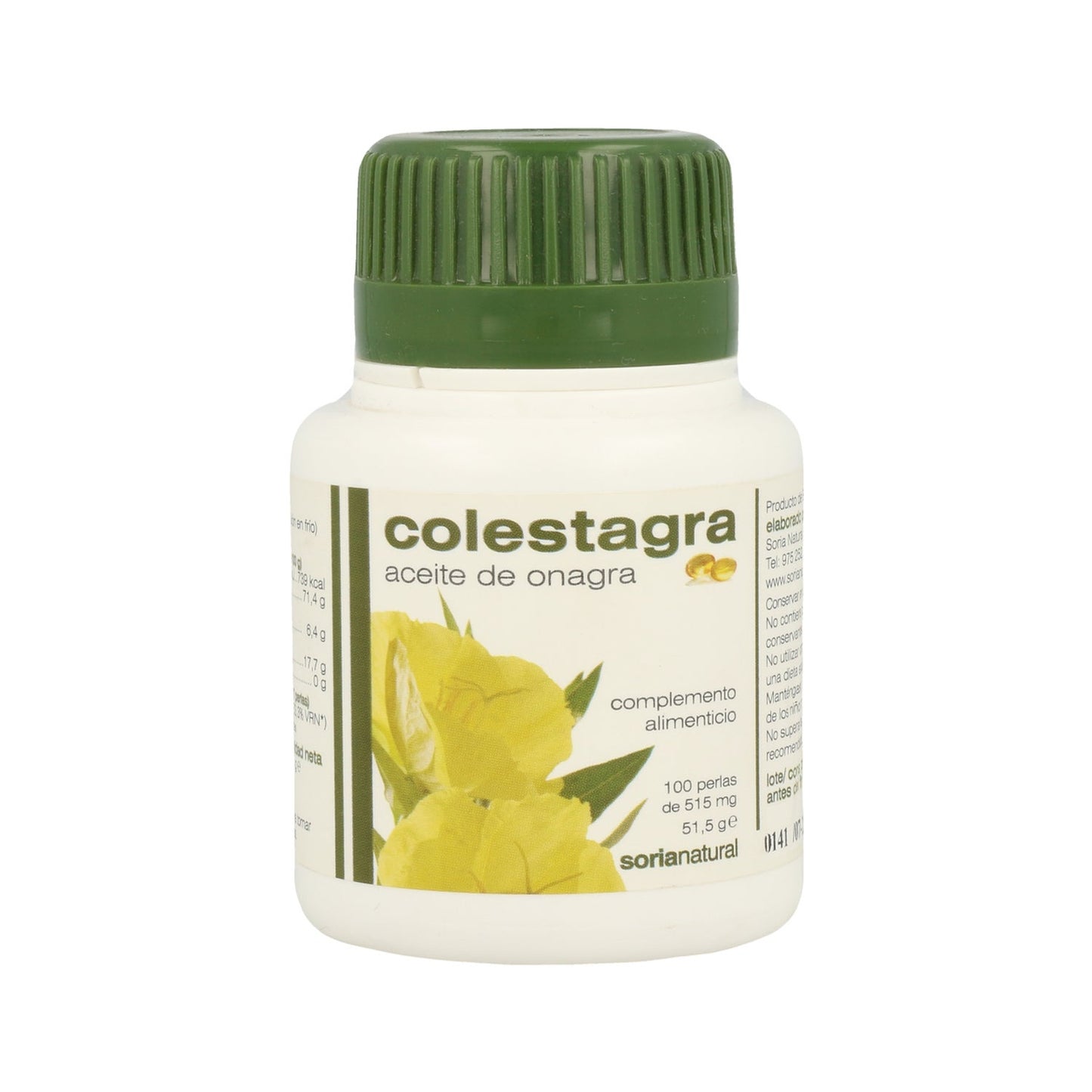 Soria Natural Colestagra Aceite de Onagra 100 perlas