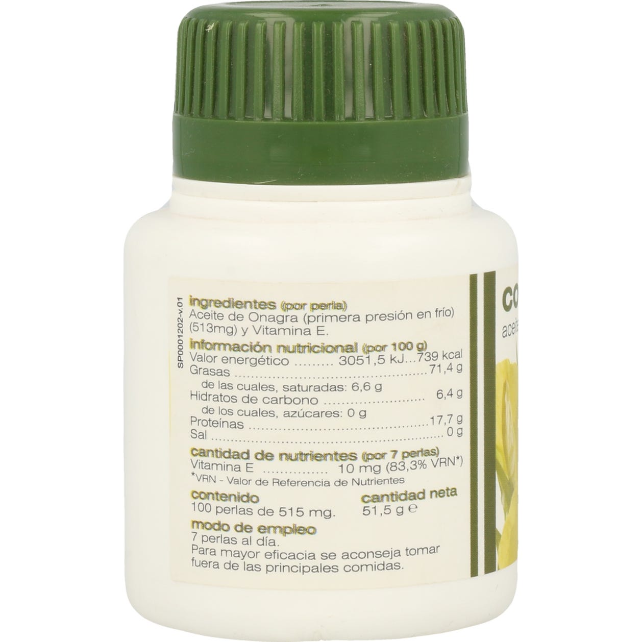 Soria Natural Colestagra Aceite de Onagra 100 perlas