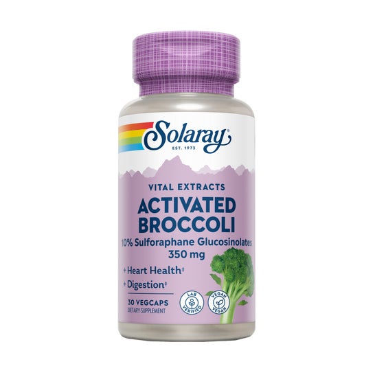Solaray Activated Broccoli Seed 350 mg 30 caps