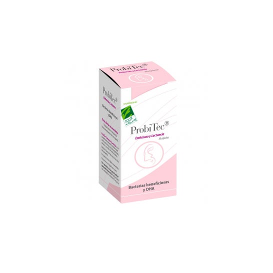 100% Natural Probitec Embarazo Y Lactancia 30 cápsulas
