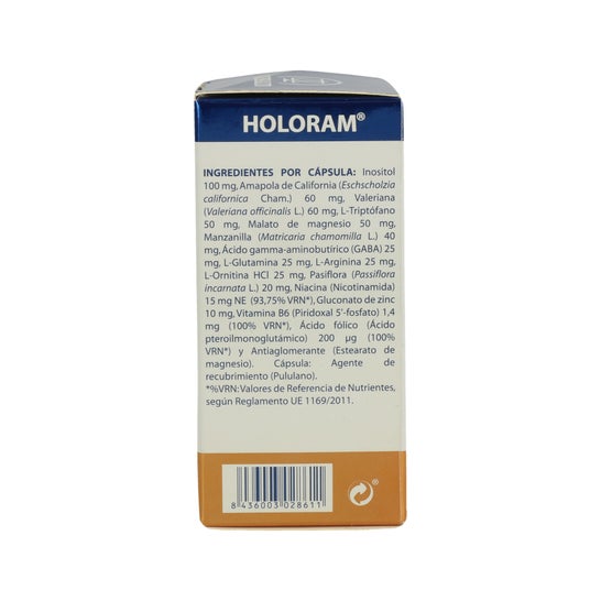 Equisalud Holoram Dormisol 60caps