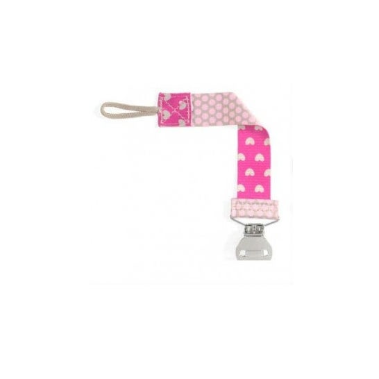 Chicco Clip Chupetes Fashion Rosa