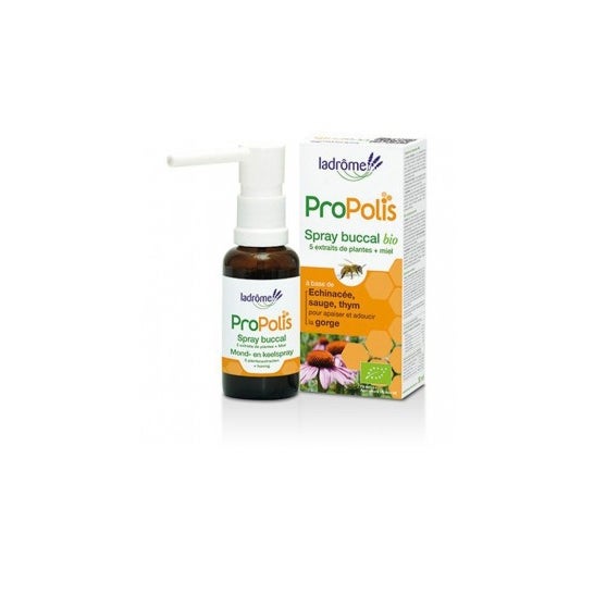 Ladrome Spray Ecológico Garganta Propolis 30 Ml