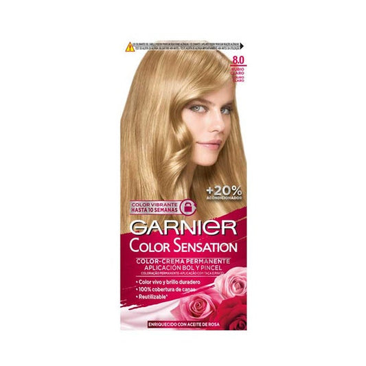 Garnier Color Sensation N°8 Rubio Luminoso 1ud