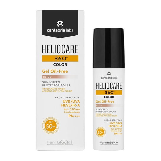 Heliocare 360º Gel Oil-Free Color SPF 50+ Beige 50 ml