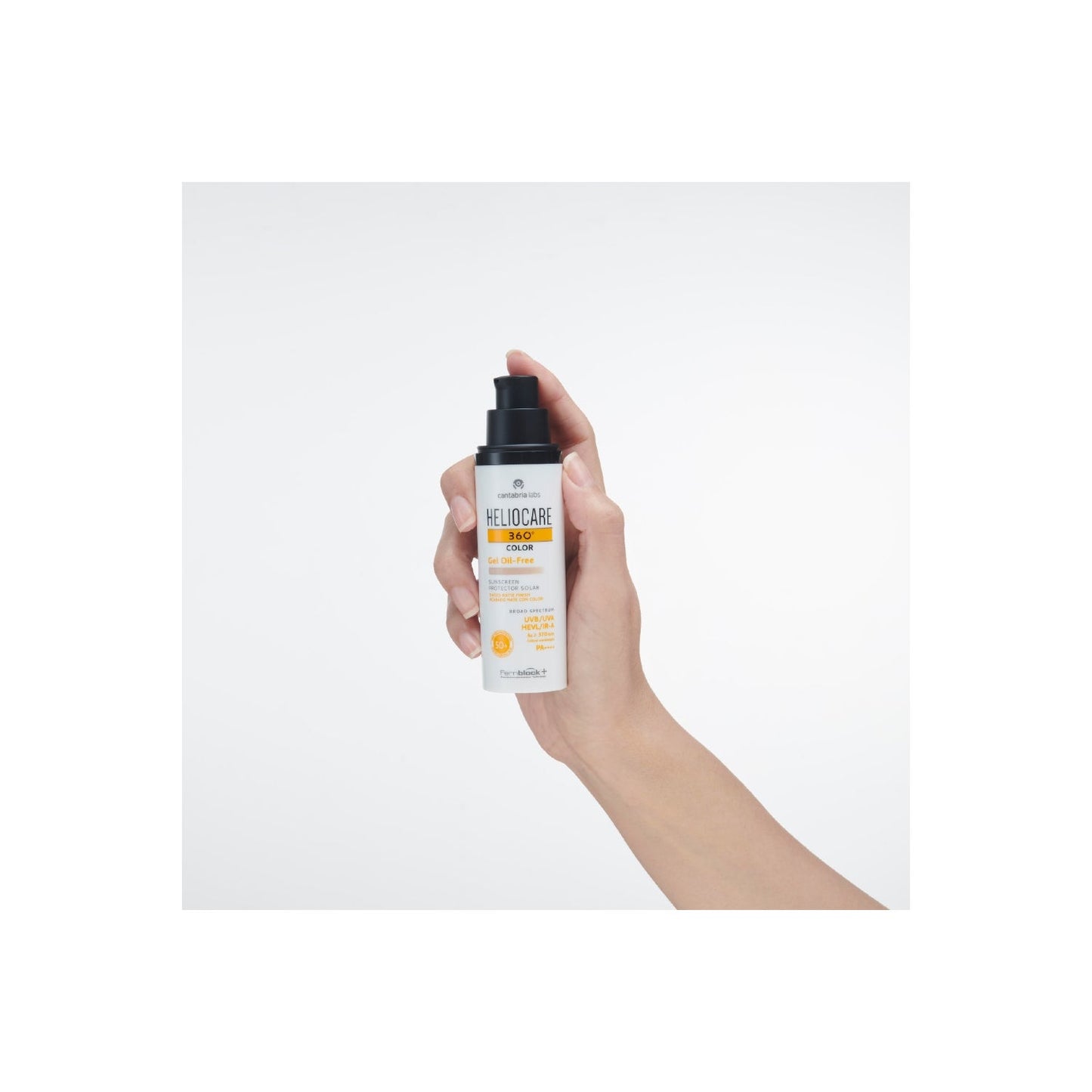 Heliocare 360º Gel Oil-Free Beige Protector Solar SPF50+ 50ml